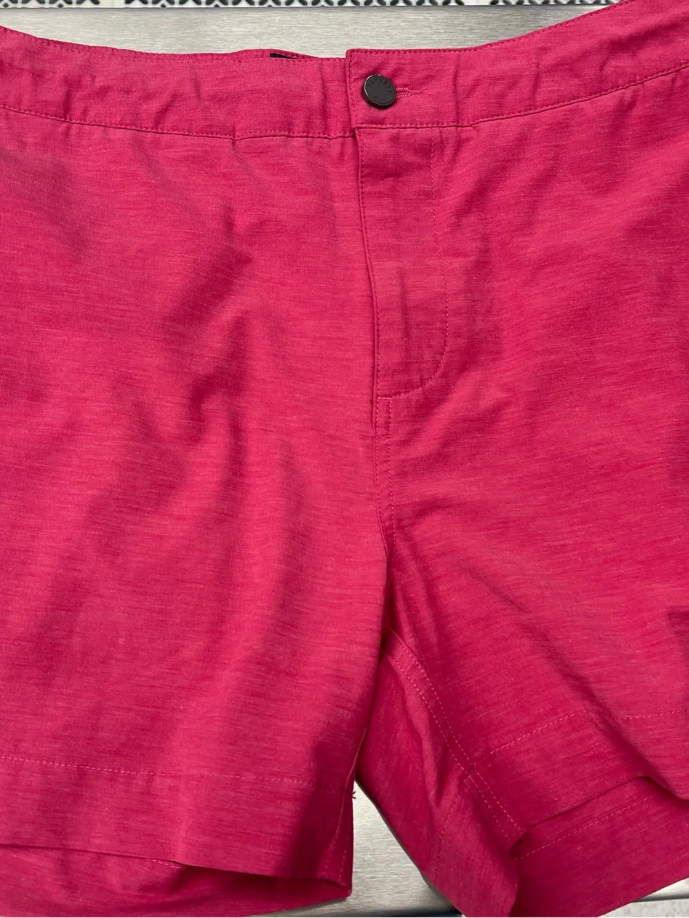 Faherty Men’s All Day Vibrant Pink Casual Bermuda Shorts